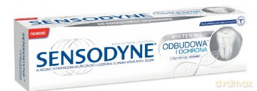 GSK Sensodyne Pasta do zębów Odbudowa i Ochrona Whitening 75 ml