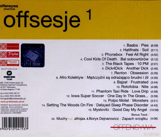 Offsesje 1 [CD]