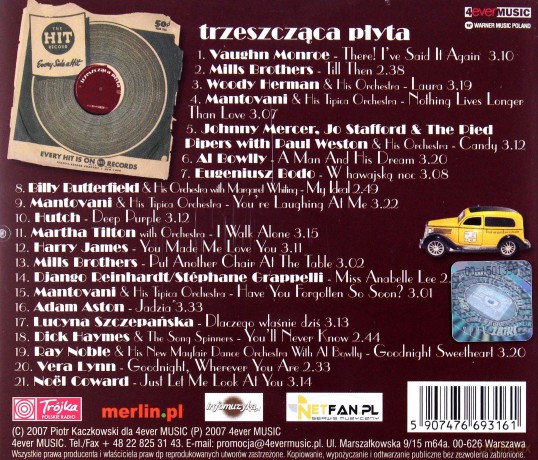 Trzeszcząca płyta [CD]