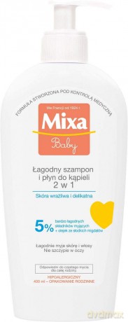 Mixa Baby Szampon 2 w 1 400 ml