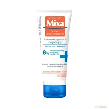 Mixa Krem nawilżający 24h łagodzący 8% 50 ml