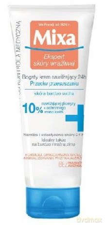 Mixa Krem nawilżający 24h przeciw przesuszaniu 10% 50 ml