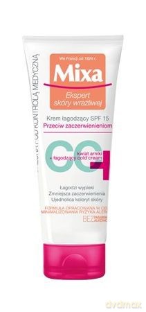 Mixa Krem CC przeciw zaczerwienieniom SPF15 50 ml