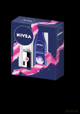 Nivea Zestaw Świąteczny Invisible Woman (deo spray 150 ml + mleczko do ciała 250 ml)