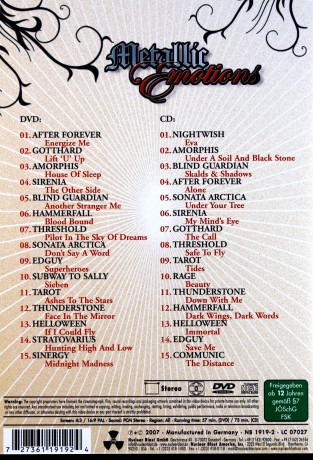 Metallic Emotions [DVD]+[CD]