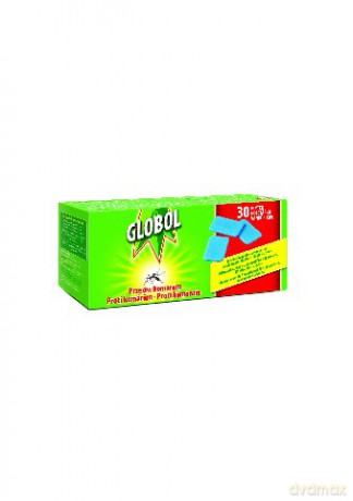 Globol Płytki do elektrofumigatora przeciw komarom 30 szt.