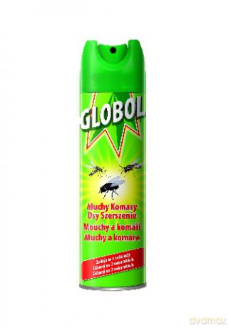 Globol Spray przeciw owadom latającym-muchy, komary, osy, szerszenie 300 ml