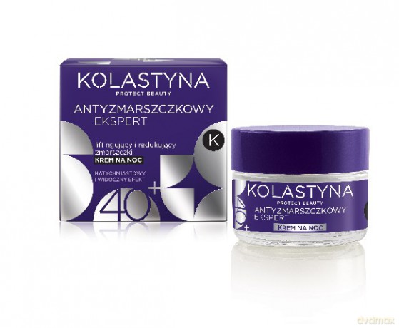 Kolastyna Antyzmarszczkowy Ekspert 40 + Krem na noc 50 ml