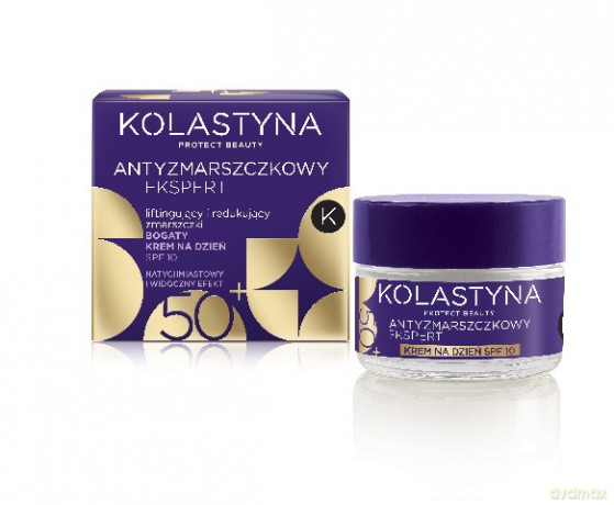 Kolastyna Antyzmarszczkowy Ekspert 50 + Krem na dzień 50 ml