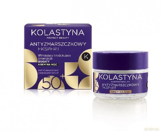 Kolastyna Antyzmarszczkowy Ekspert 50 + Krem na noc 50 ml