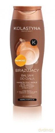Kolastyna Balsam do ciała brązujący 250 ml ciemna karnacja