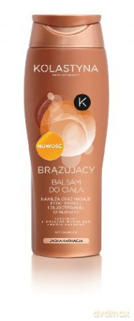 Kolastyna Balsam do ciała brązujący 250 ml jasna karnacja