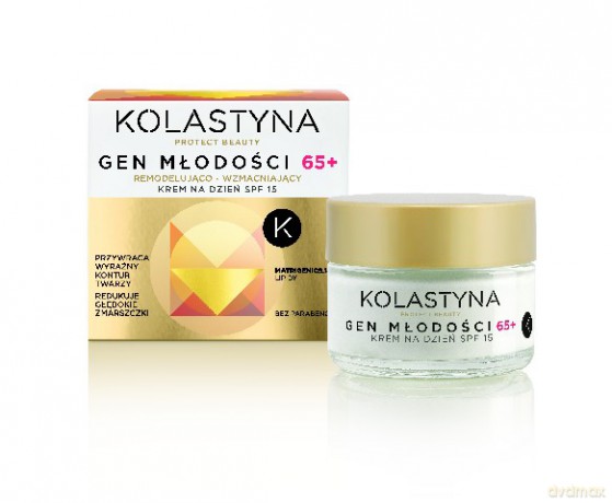 Kolastyna Gen Młodości 65 + Krem remodelująco-wzmacniający na dzień 50 ml