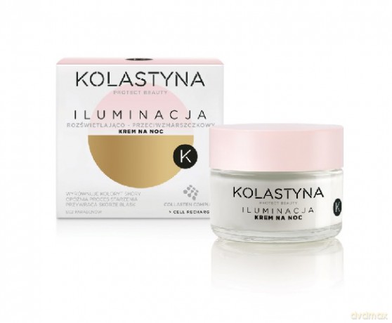 Kolastyna Iluminacja Krem na noc rozświetlający