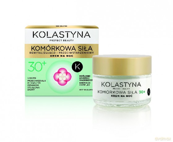 Kolastyna Komórkowa Siła 30 + Krem rewitalizująco-przeciwstarzeniowy na noc 50 ml