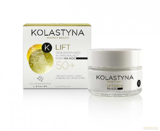 Kolastyna Lift 50 + Krem odbudowująco-wzmacniający na noc 50 ml