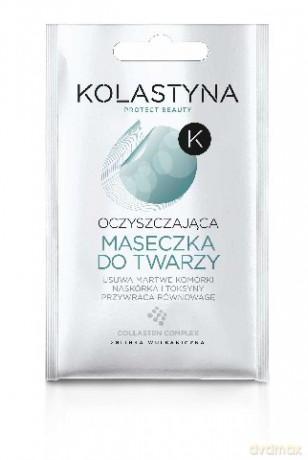 Kolastyna Maseczka oczyszczająca do twarzy