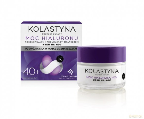 Kolastyna Moc Hialuronu 40 + Krem na noc