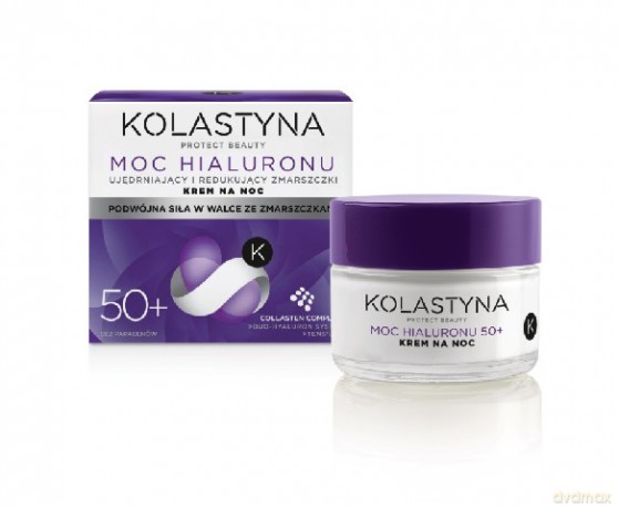 Kolastyna Moc Hialuronu 50 + Krem na noc
