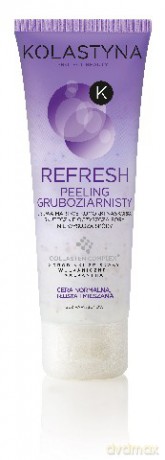 Kolastyna Refresh Peeling gruboziarnisty - cera tłusta i mieszana 75 ml