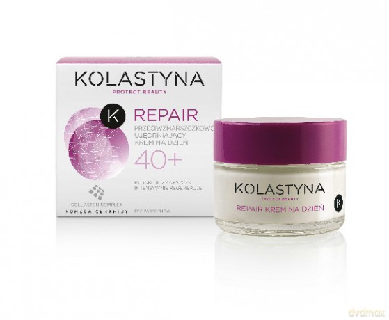 Kolastyna Repair 40 + Krem przeciwzmarszczkowy ujedrniający na dzień 50 ml