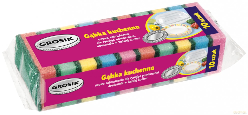 Jan Niezbędny Grosik Gąbka kuchenna 10 szt.