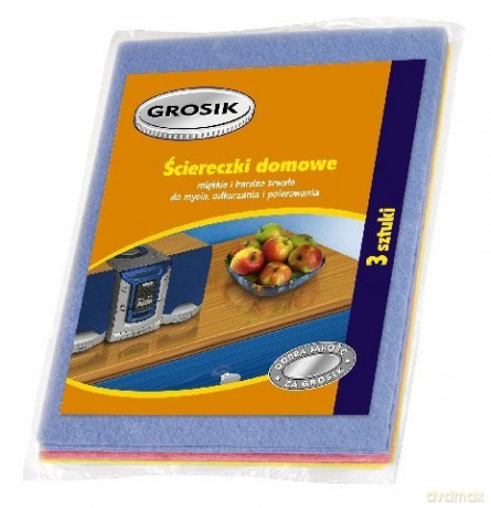 Jan Niezbędny Grosik Ścierki domowe 3 szt.