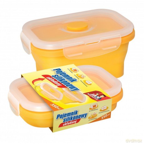 Jan Niezbędny Pojemnik silikonowy składany 350 ml