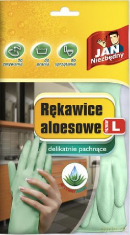 Jan Niezbędny Rękawice aloesowe rozmiar L