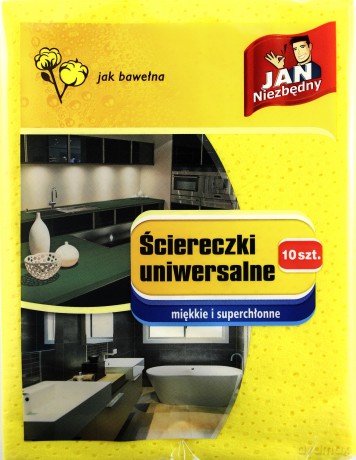 Jan Niezbędny Ściereczka jak bawełna 10 szt.