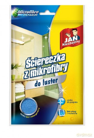 Jan Niezbędny Ściereczka z mikrofibry do luster
