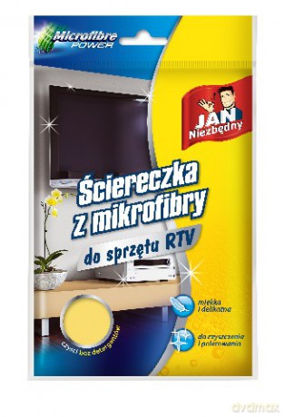 Jan Niezbędny Ściereczka z mikrofibry do sprzętu RTV