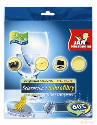 Jan Niezbędny Ściereczka z mikrofibry zamsz