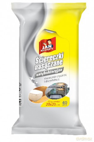 Jan Niezbędny Ściereczki nasączane antybakteryjne