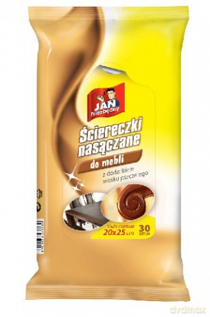 Jan Niezbędny Ściereczki nasączane do mebli