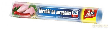 Jan Niezbędny Torebki na mrożonki 3l 50 szt.