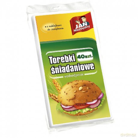 Jan Niezbędny Torebki śniadaniowe papierowe 40 szt