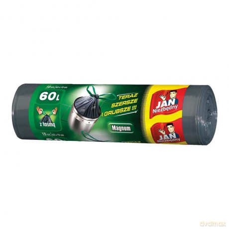Jan Niezbędny Worki na śmieci Magnum 60l 10 szt.