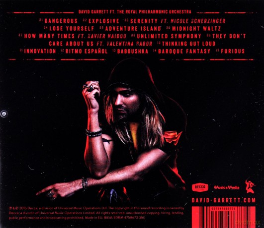 David Garrett: Explosive (PL) [CD]
