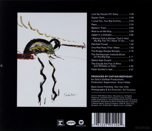 Captain Beefheart: Lick My Decals Off, Baby [CD]
