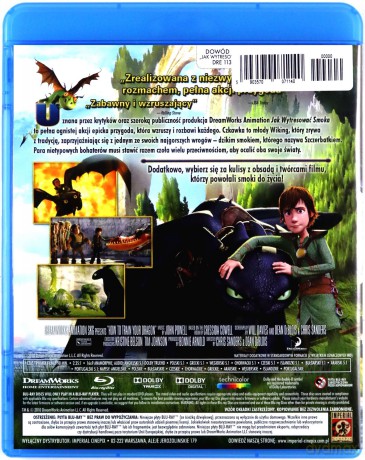 Jak wytresować smoka [Blu-Ray]