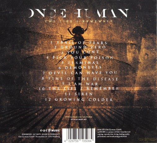 Once Human: The Life I Remember [CD]