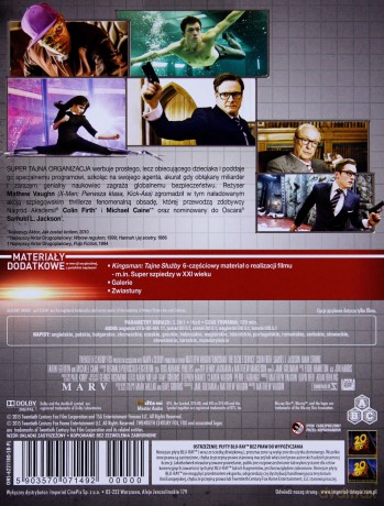 Kingsman: Tajne Służby (Steelbook) [Blu-Ray]