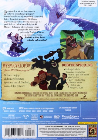 Sindbad - Legenda Siedmiu Mórz [DVD]