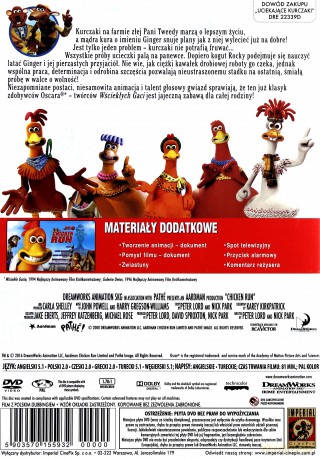 Uciekające kurczaki [DVD]