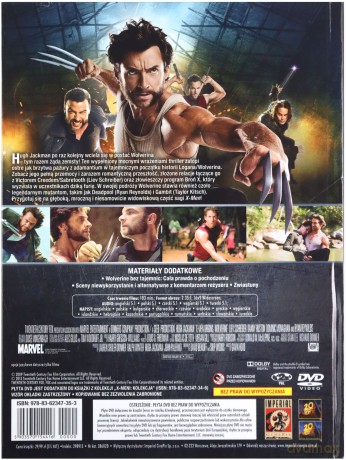 X-Men Geneza: Wolverine (booklet) [DVD]