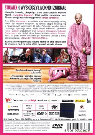 Stulatek, który wyskoczył przez okno i zniknął [DVD]