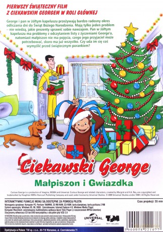 Ciekawski George Małpiszon i Gwiazdka [VCD]