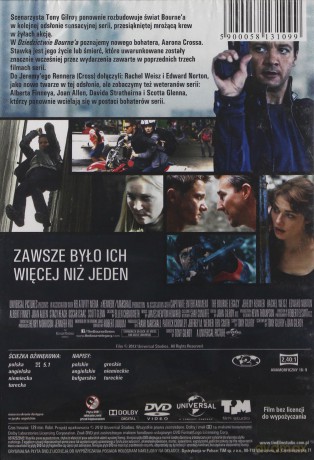 Dziedzictwo Bourne'a [DVD]