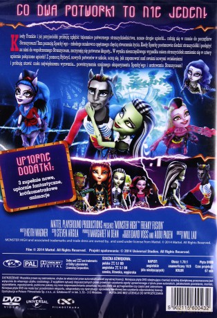 Monster High Upiorne Połączenie [DVD]
